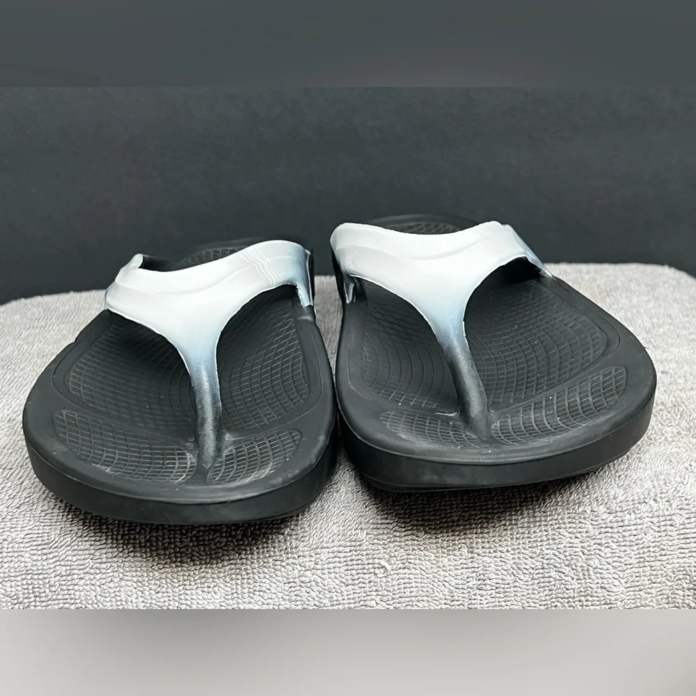 OOFOS OOlala Luxe Womens Size 11 Sandals Recovery Sport Flip Flops Comfort - Picture 4 of 8